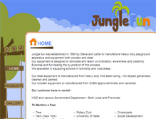 Tablet Screenshot of junglefun.org